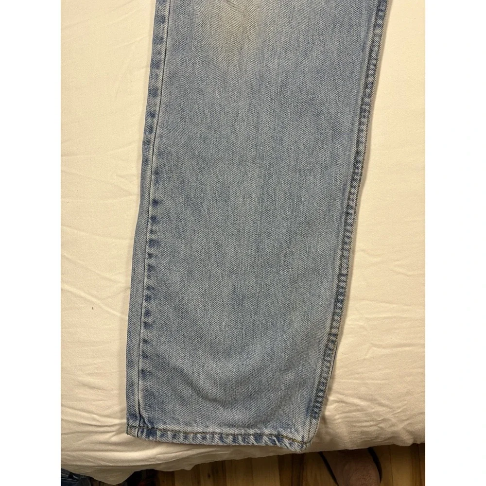 Vintage Levis 505 Jeans Men's 36x32 Denim Straight Leg Made USA 11/1990
